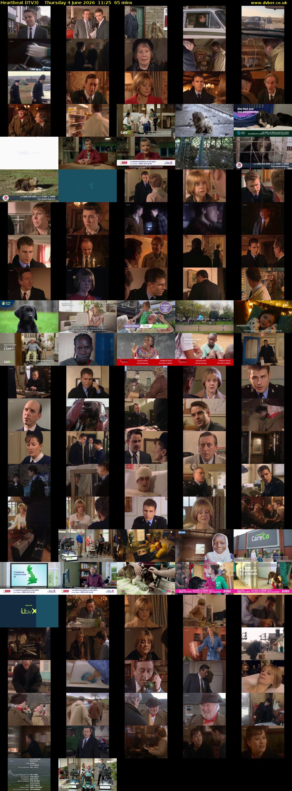 Heartbeat (ITV3) Thursday 4 June 2026 11:25 - 12:30