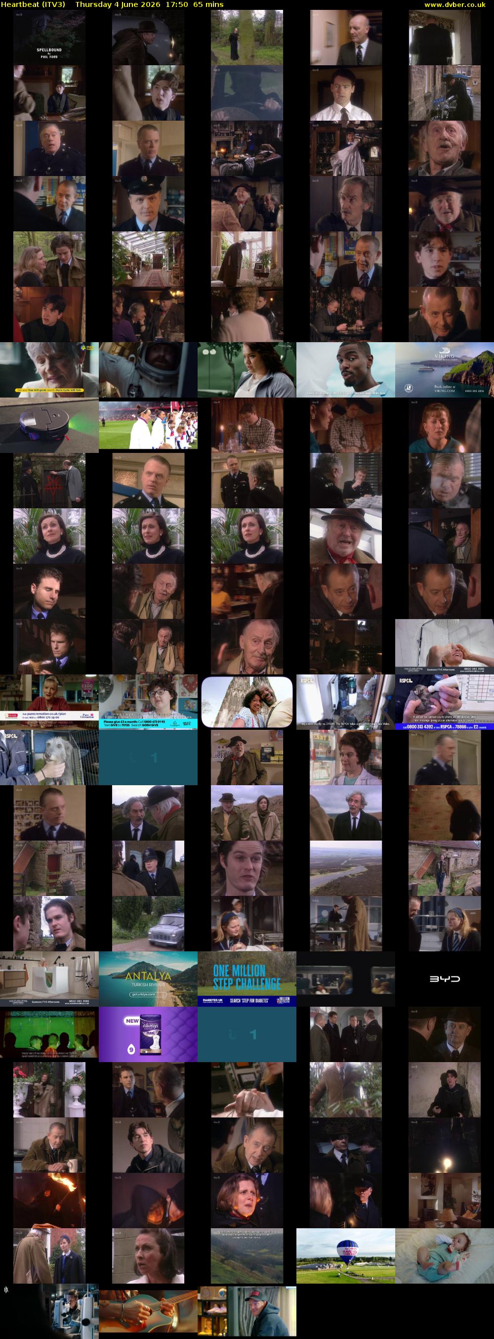 Heartbeat (ITV3) Thursday 4 June 2026 17:50 - 18:55