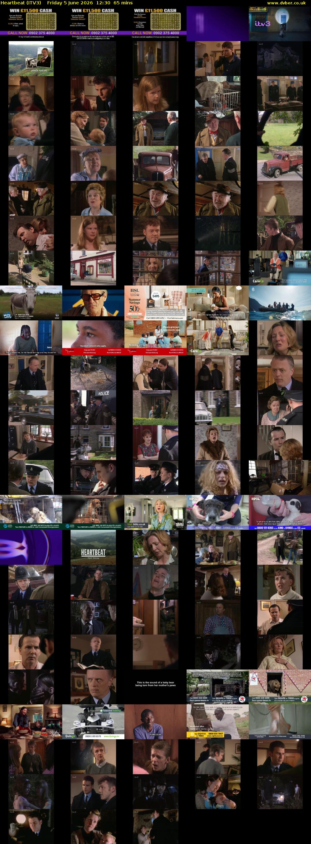 Heartbeat (ITV3) Friday 5 June 2026 12:30 - 13:35