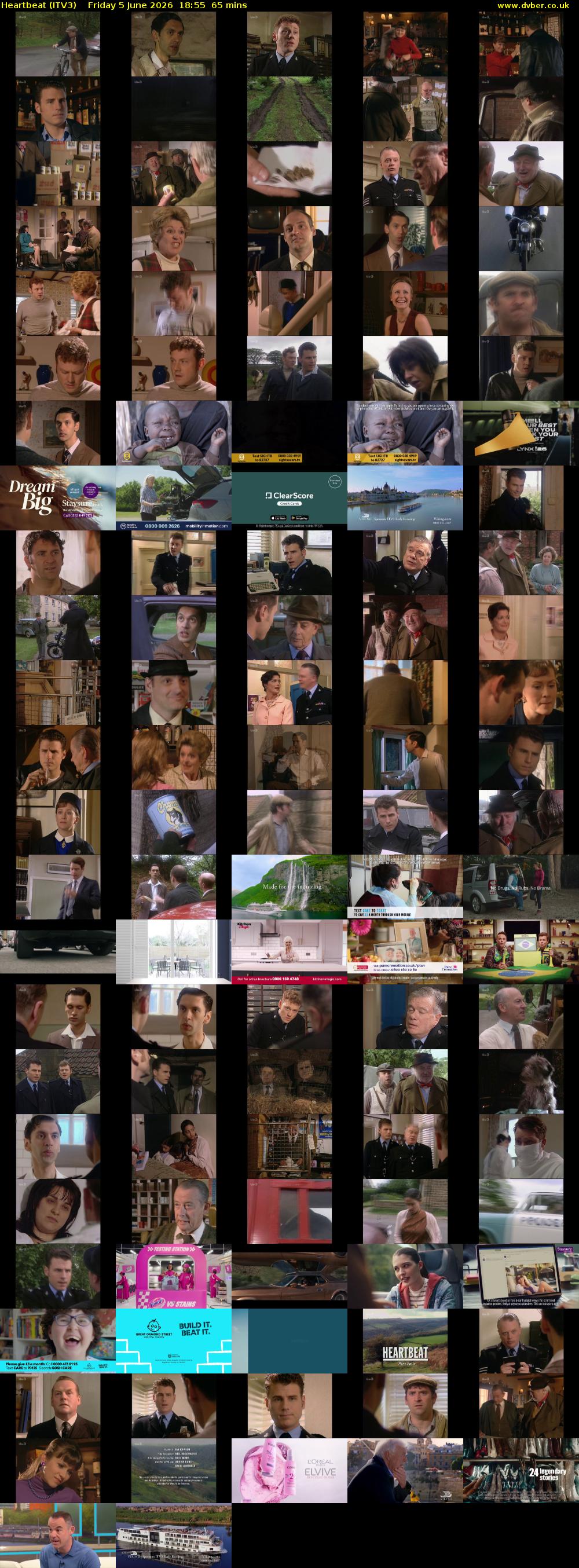 Heartbeat (ITV3) Friday 5 June 2026 18:55 - 20:00