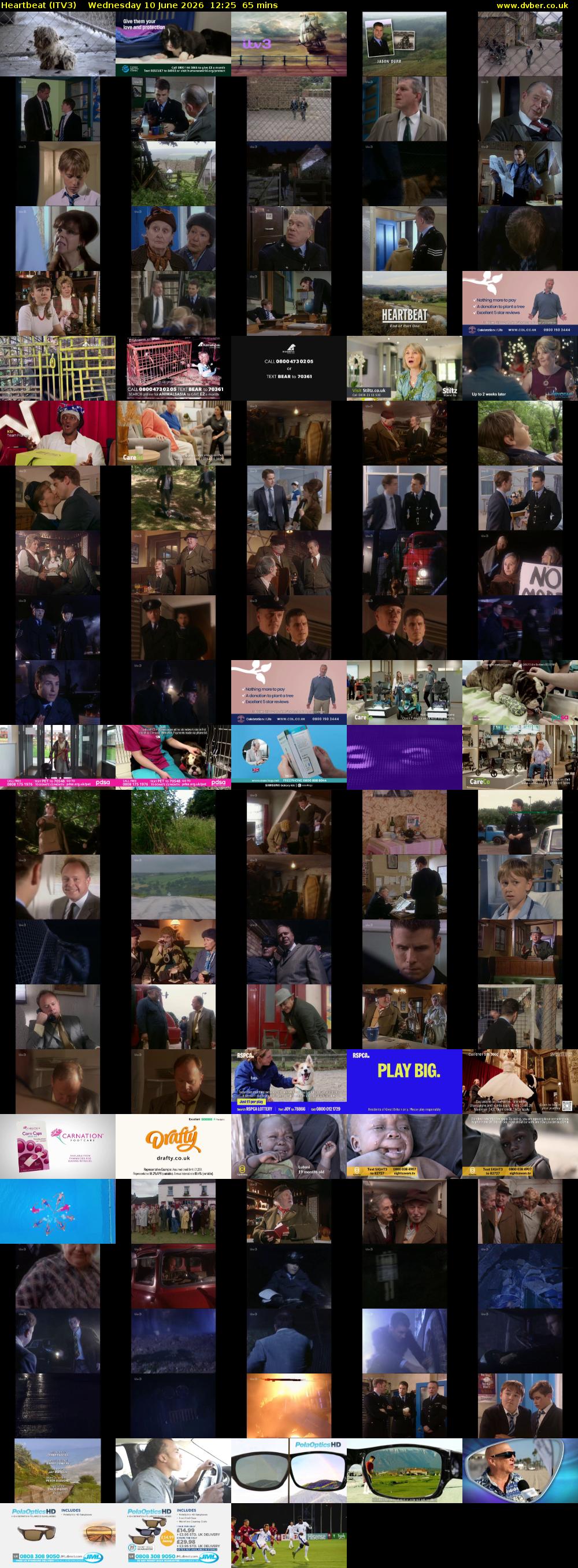 Heartbeat (ITV3) Wednesday 10 June 2026 12:25 - 13:30