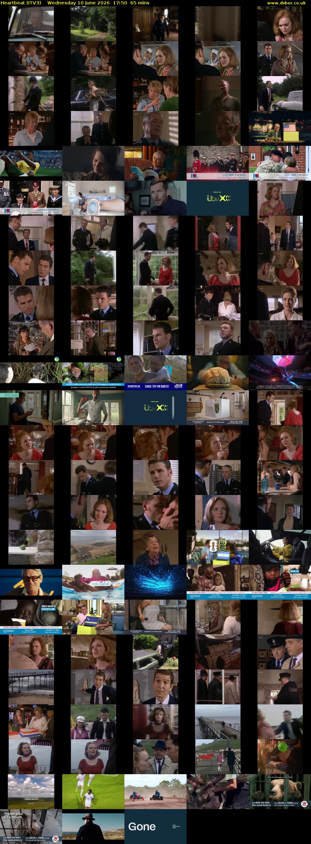 Heartbeat (ITV3) Wednesday 10 June 2026 17:50 - 18:55