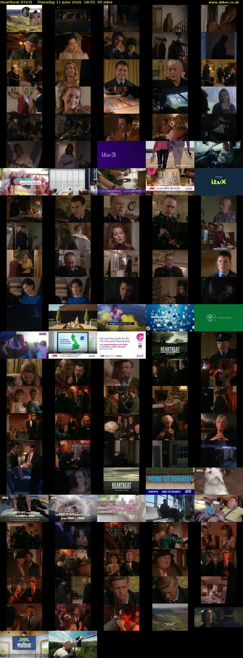 Heartbeat (ITV3) Thursday 11 June 2026 18:55 - 20:00