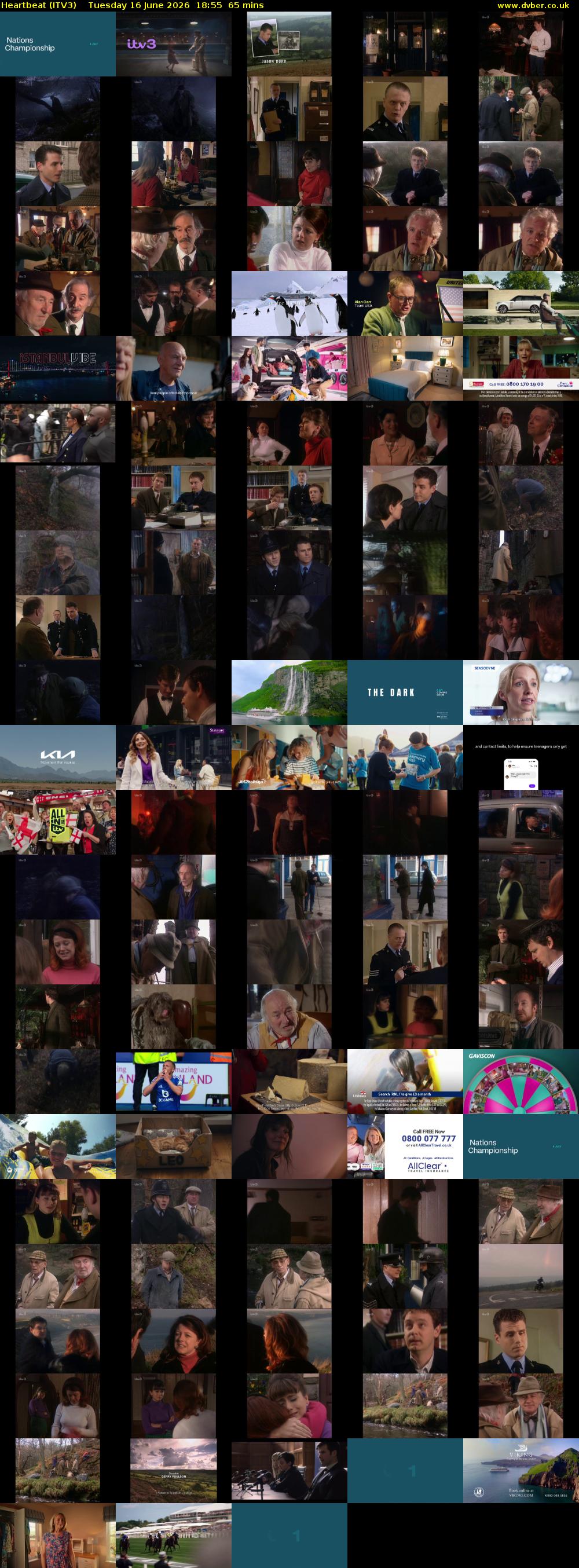 Heartbeat (ITV3) Tuesday 16 June 2026 18:55 - 20:00
