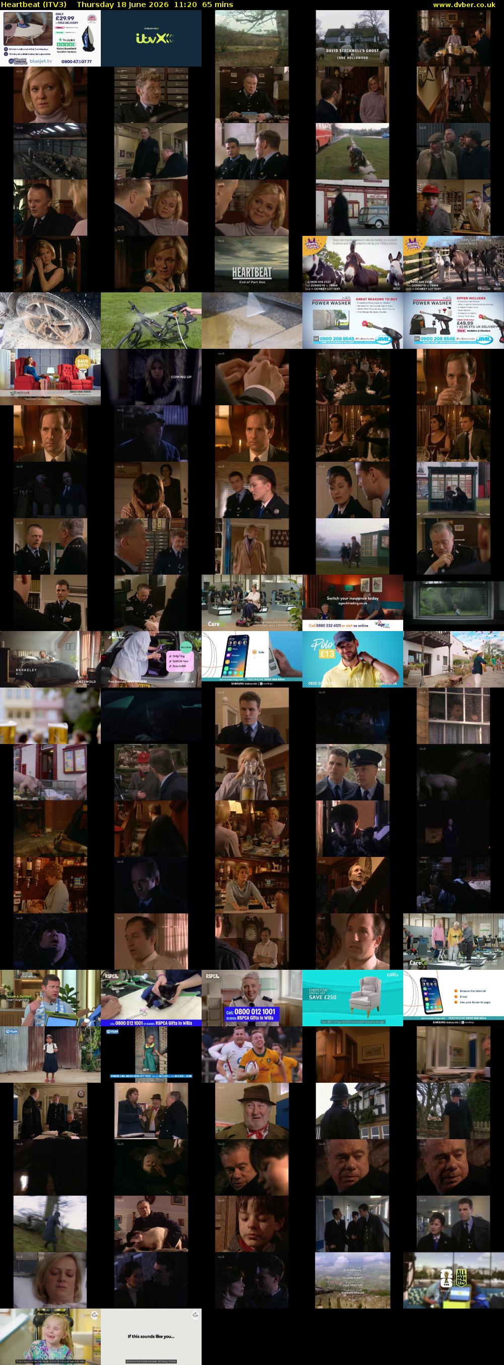 Heartbeat (ITV3) Thursday 18 June 2026 11:20 - 12:25