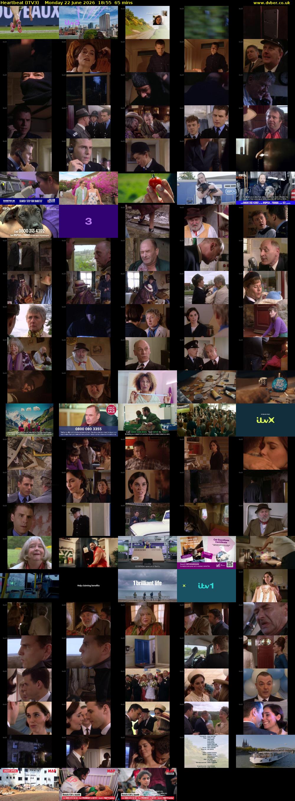 Heartbeat (ITV3) Monday 22 June 2026 18:55 - 20:00