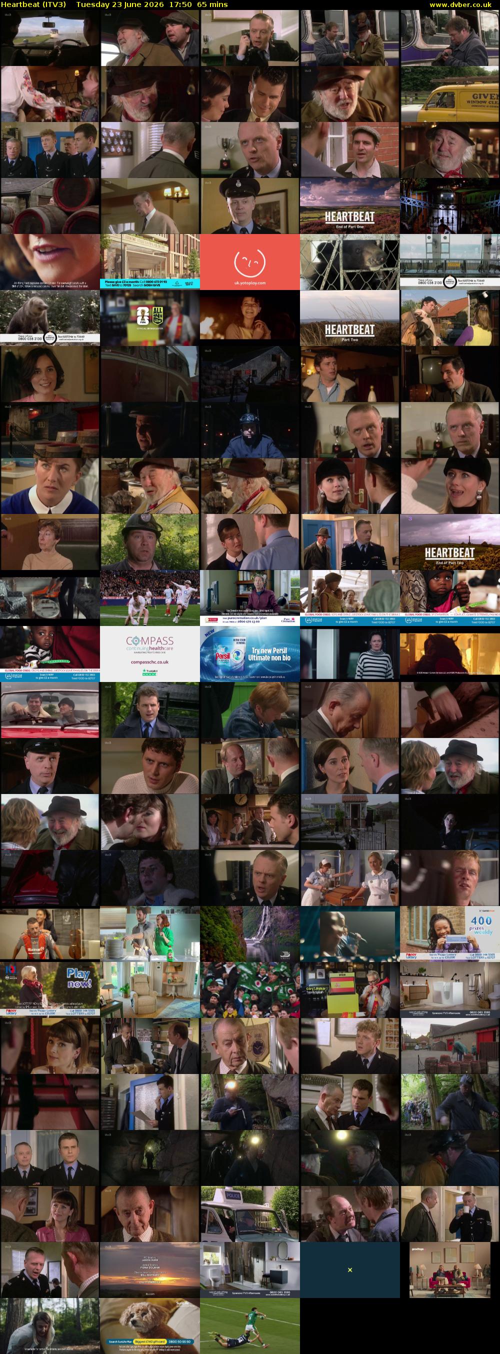 Heartbeat (ITV3) Tuesday 23 June 2026 17:50 - 18:55