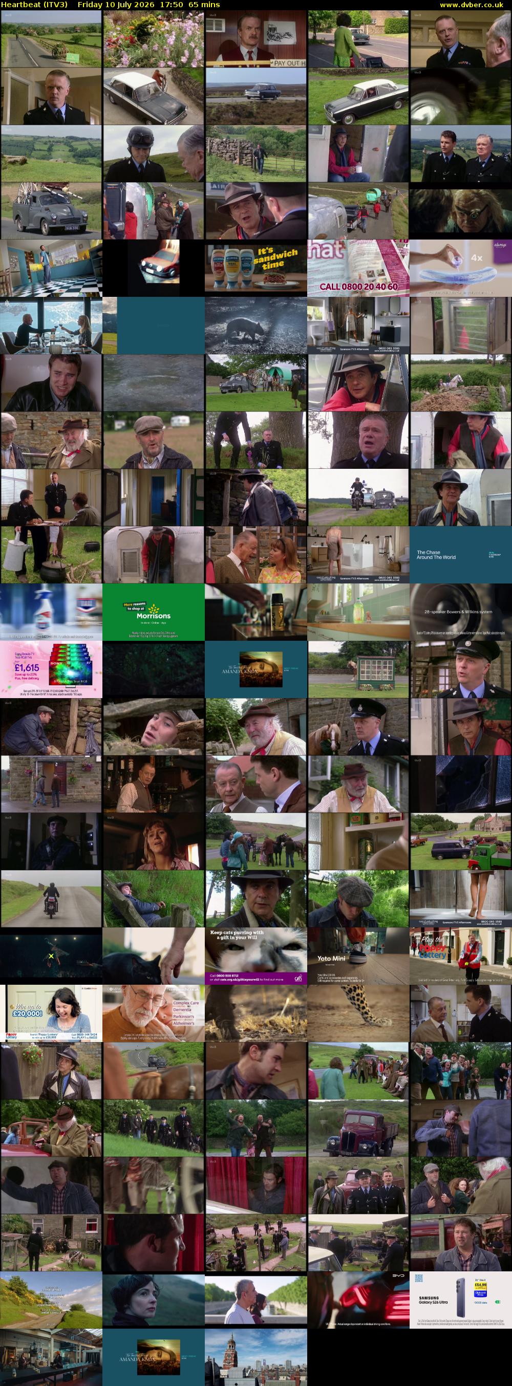 Heartbeat (ITV3) Friday 10 July 2026 17:50 - 18:55