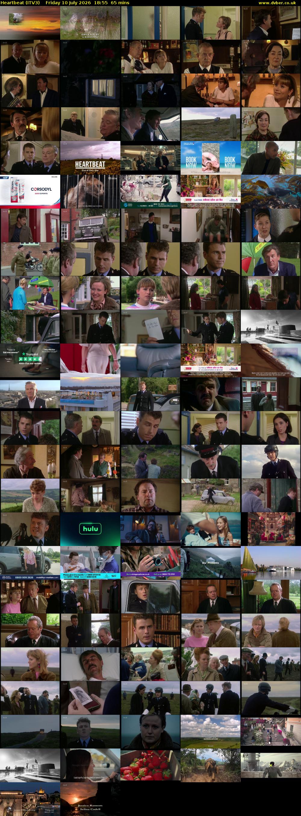 Heartbeat (ITV3) Friday 10 July 2026 18:55 - 20:00