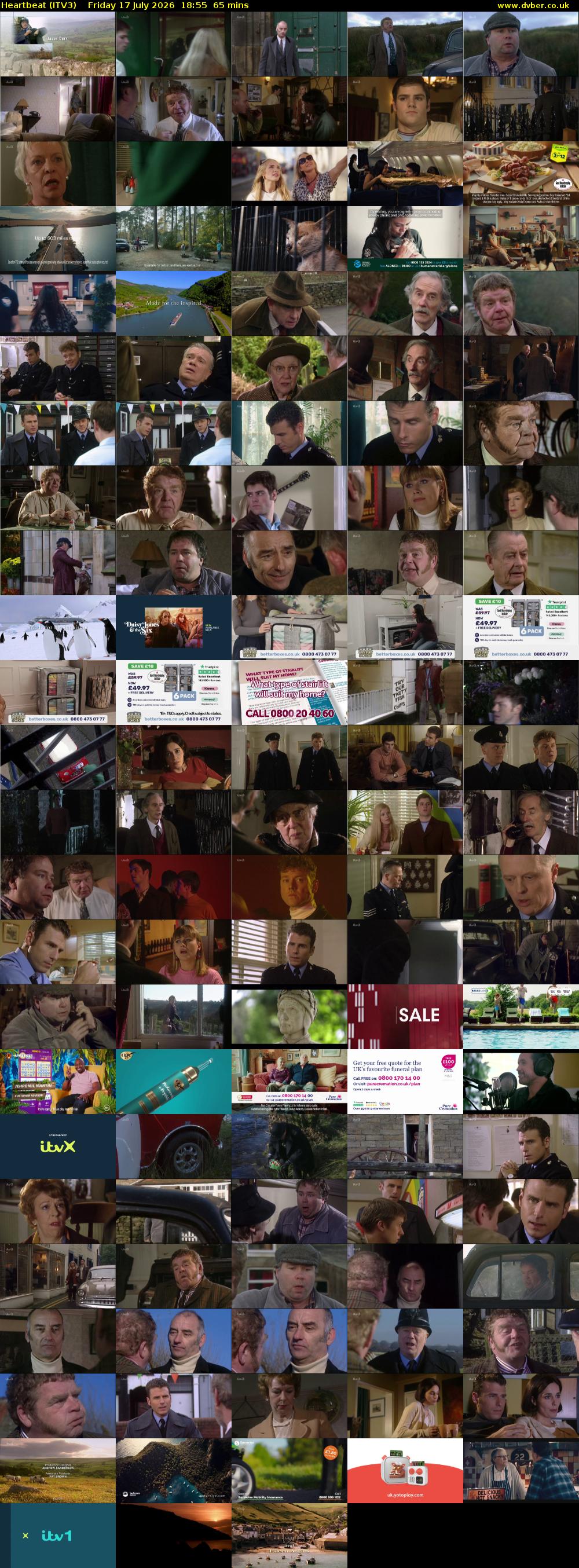 Heartbeat (ITV3) Friday 17 July 2026 18:55 - 20:00