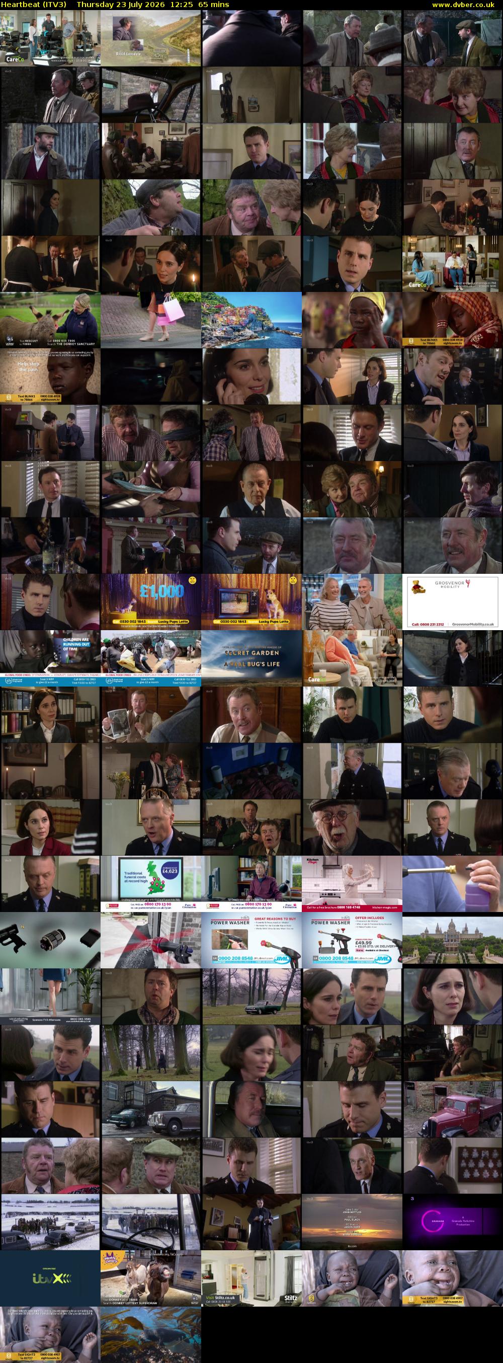 Heartbeat (ITV3) Thursday 23 July 2026 12:25 - 13:30