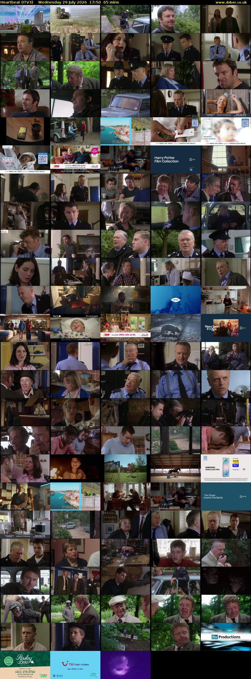 Heartbeat (ITV3) Wednesday 29 July 2026 17:50 - 18:55