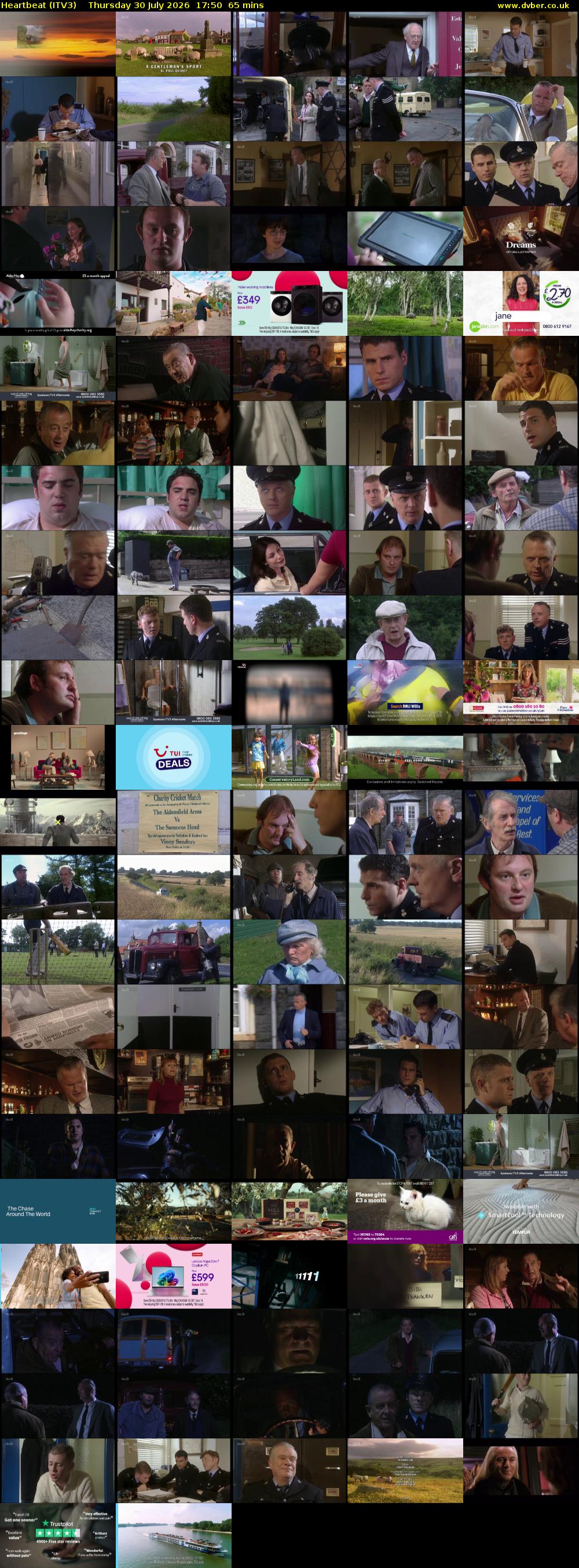 Heartbeat (ITV3) Thursday 30 July 2026 17:50 - 18:55