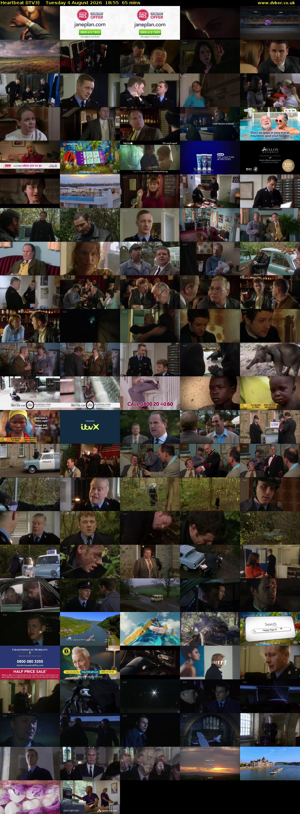 Heartbeat (ITV3) Tuesday 4 August 2026 18:55 - 20:00