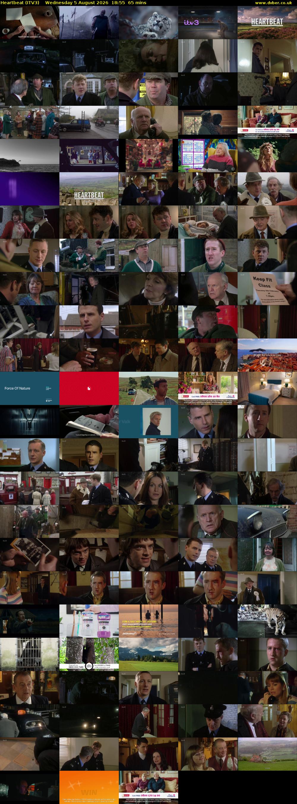 Heartbeat (ITV3) Wednesday 5 August 2026 18:55 - 20:00