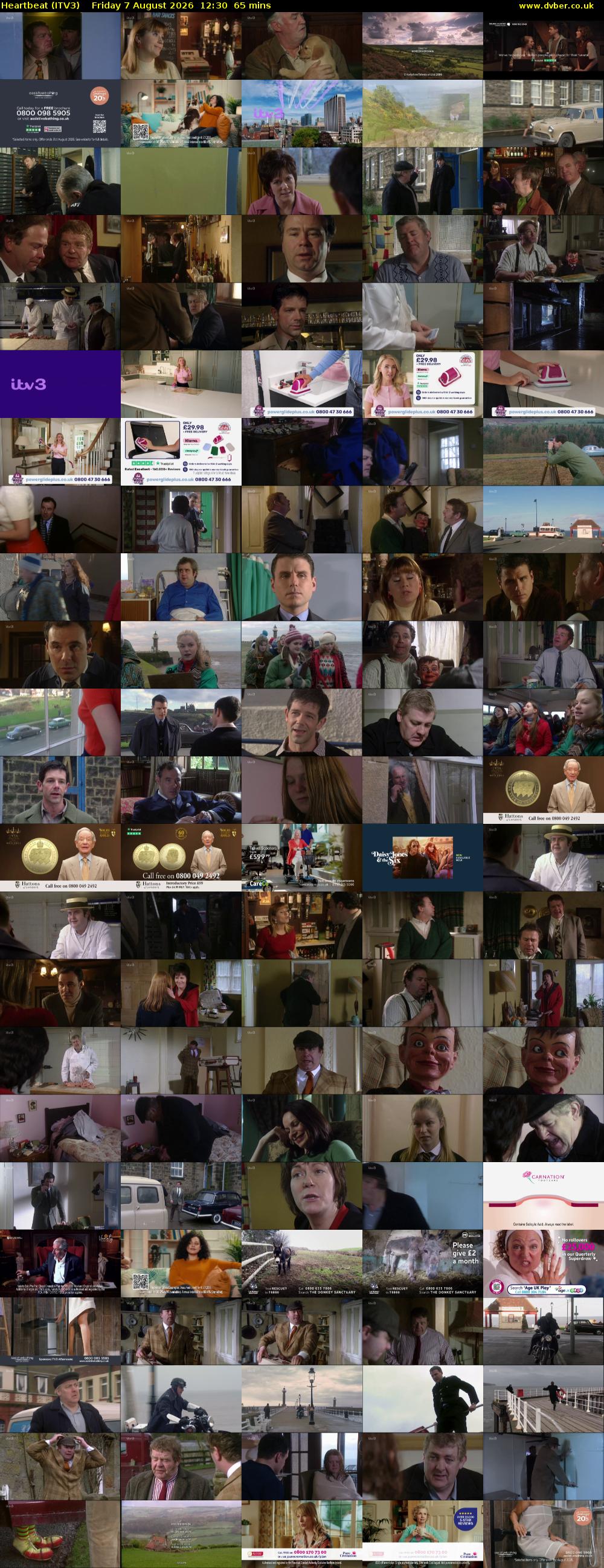 Heartbeat (ITV3) Friday 7 August 2026 12:30 - 13:35