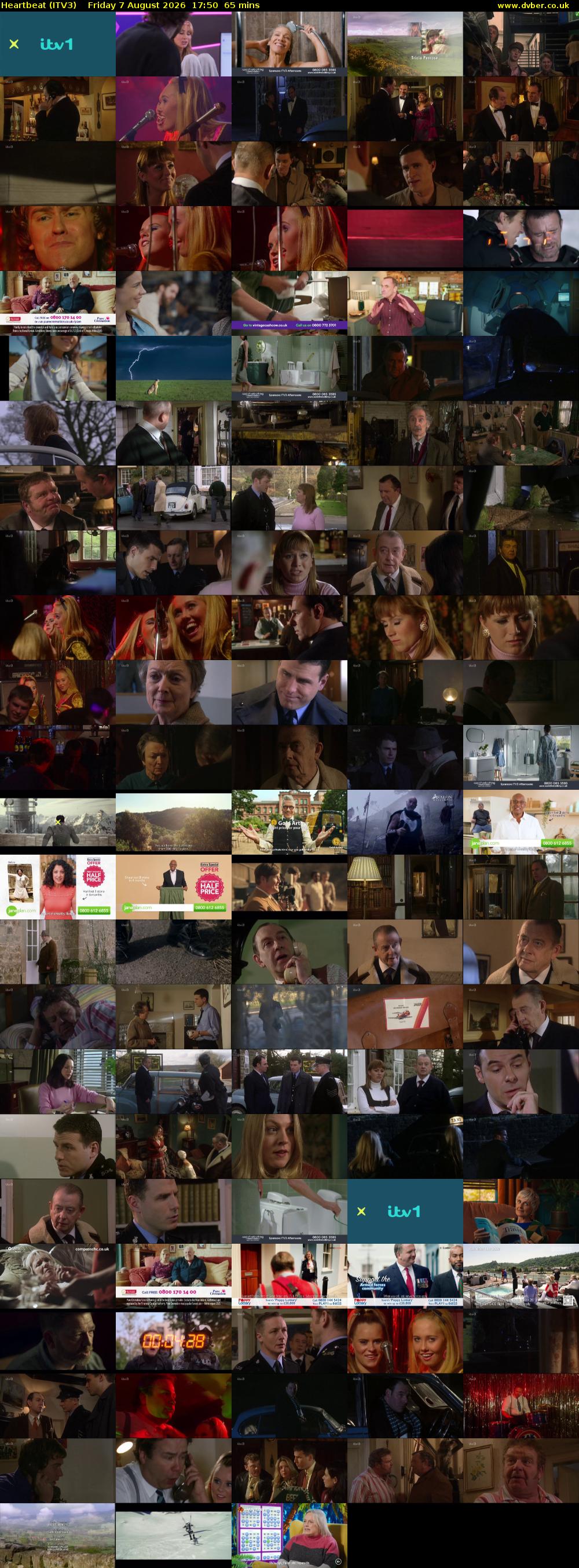 Heartbeat (ITV3) Friday 7 August 2026 17:50 - 18:55