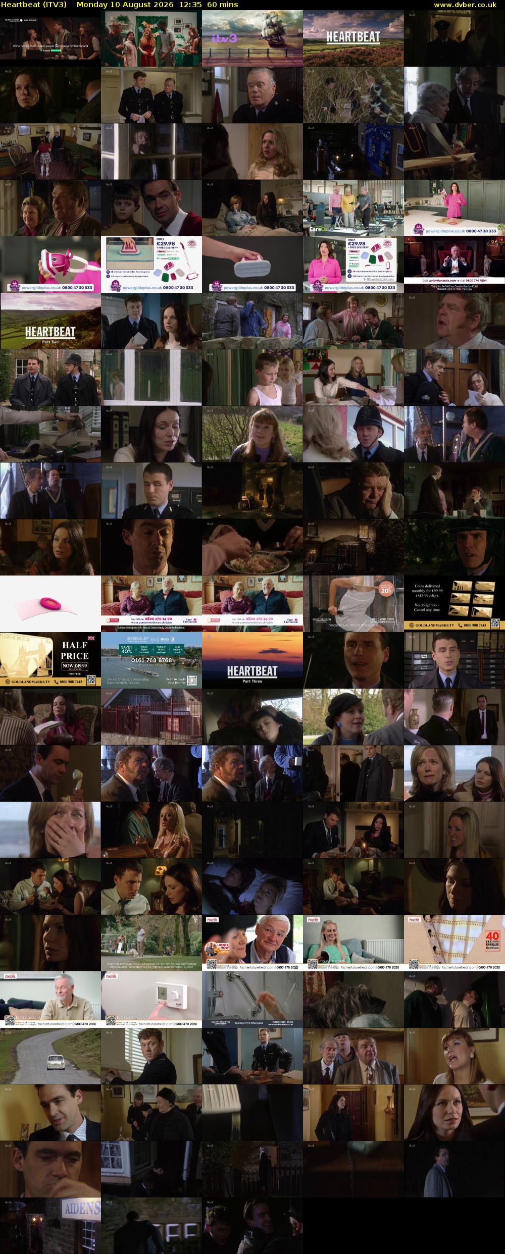 Heartbeat (ITV3) Monday 10 August 2026 12:35 - 13:35