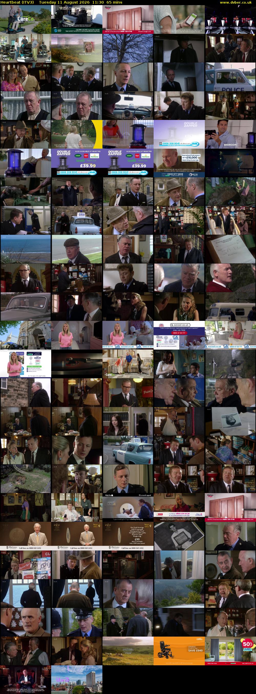 Heartbeat (ITV3) Tuesday 11 August 2026 11:30 - 12:35