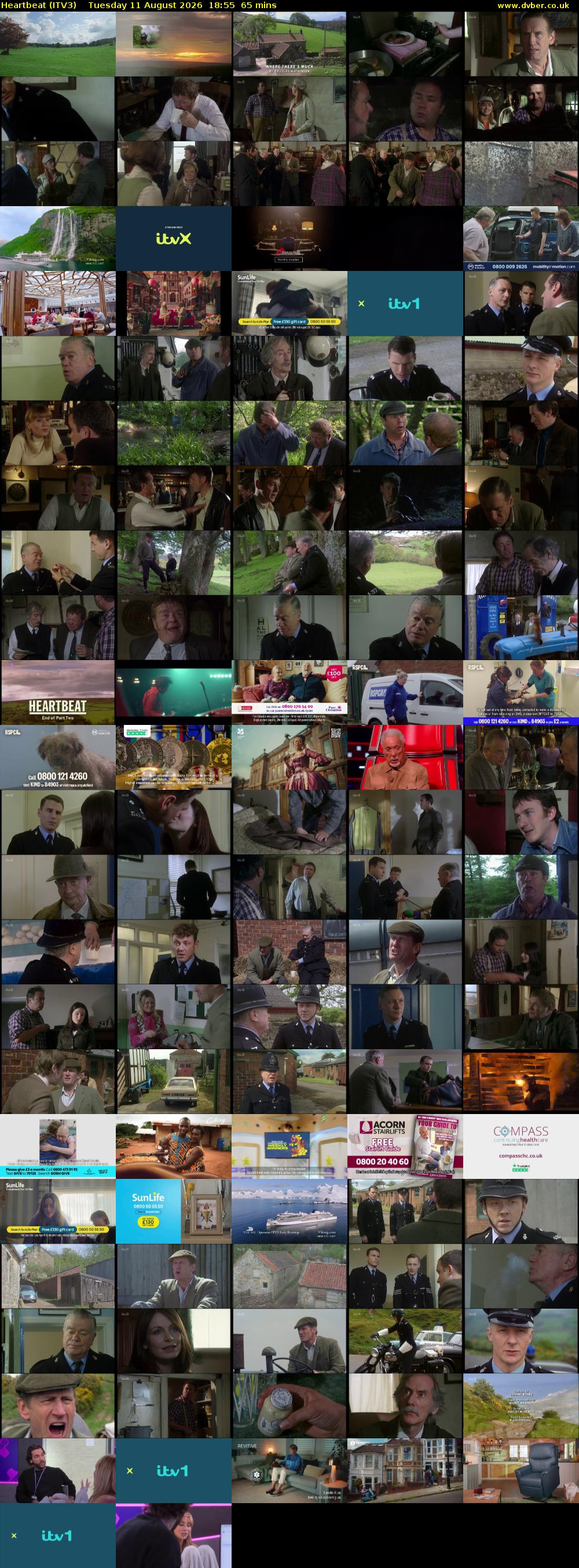Heartbeat (ITV3) Tuesday 11 August 2026 18:55 - 20:00