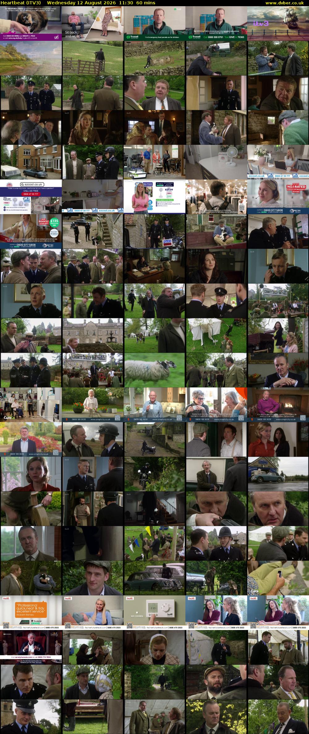 Heartbeat (ITV3) Wednesday 12 August 2026 11:30 - 12:30