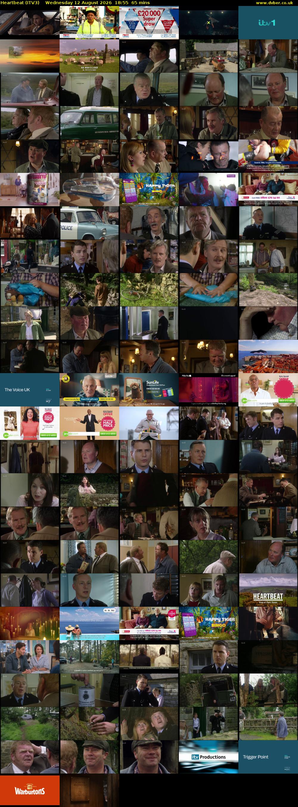 Heartbeat (ITV3) Wednesday 12 August 2026 18:55 - 20:00