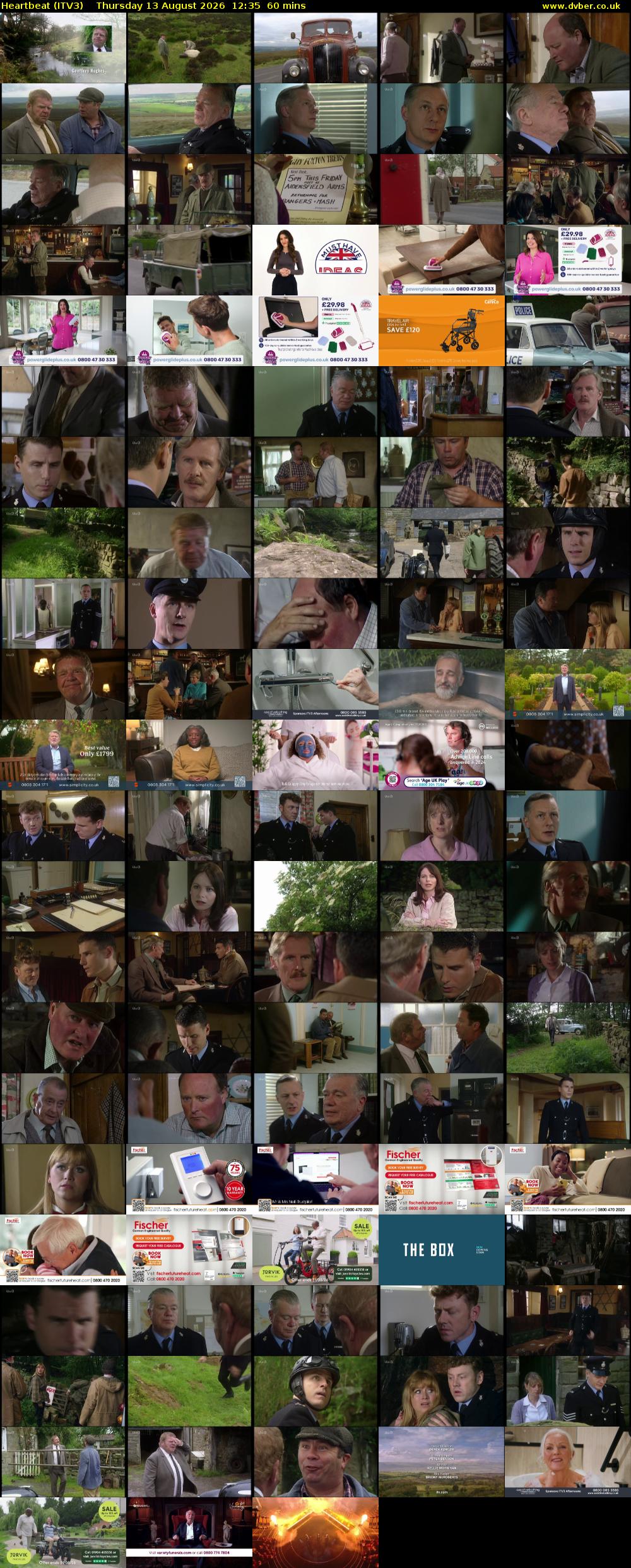 Heartbeat (ITV3) Thursday 13 August 2026 12:35 - 13:35