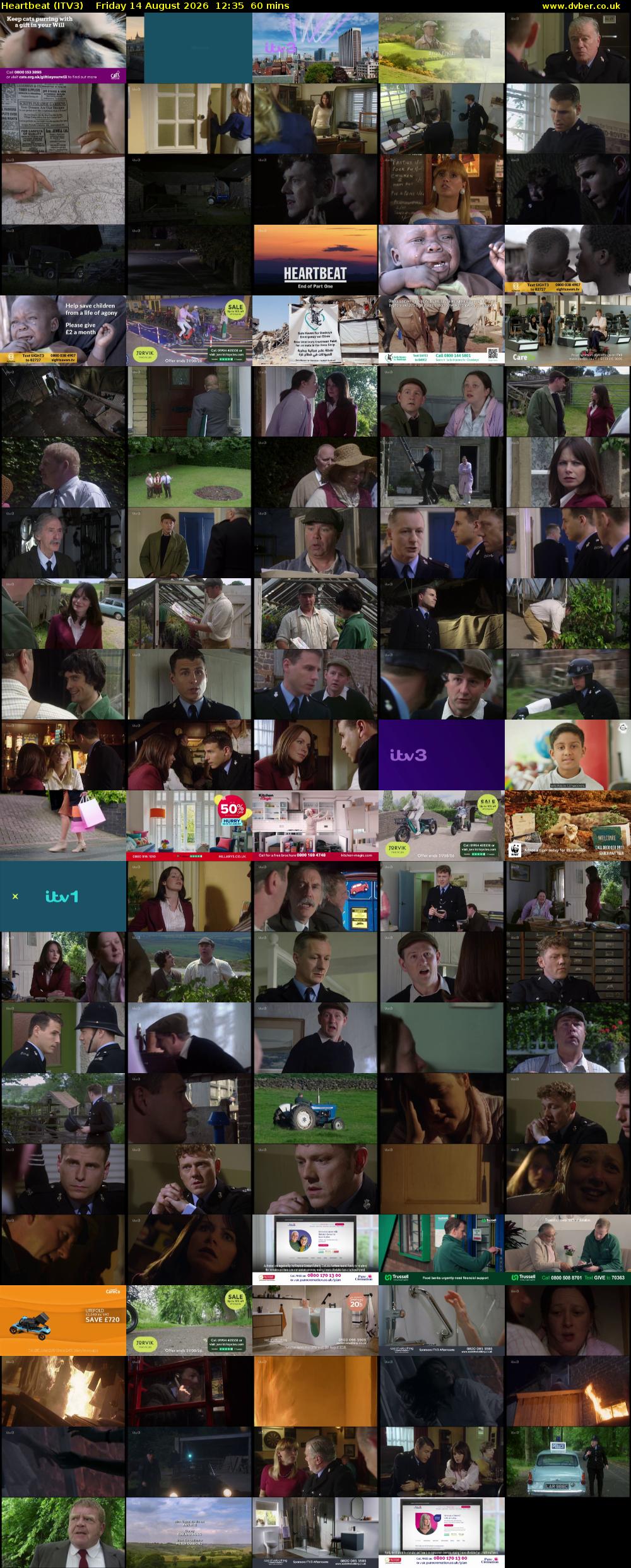 Heartbeat (ITV3) Friday 14 August 2026 12:35 - 13:35