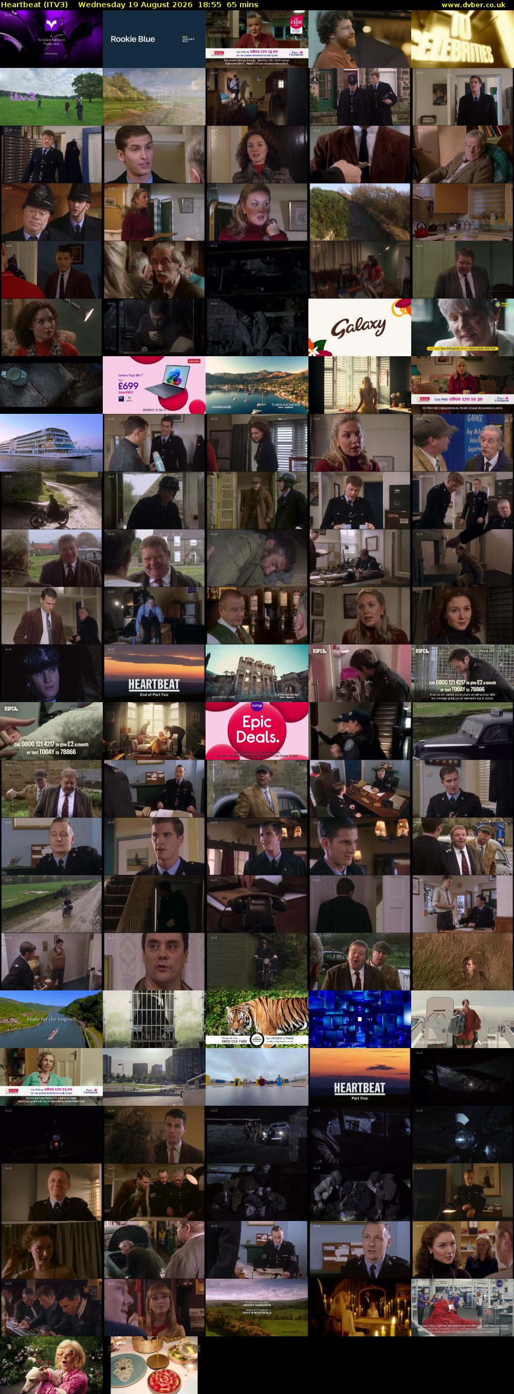 Heartbeat (ITV3) Wednesday 19 August 2026 18:55 - 20:00