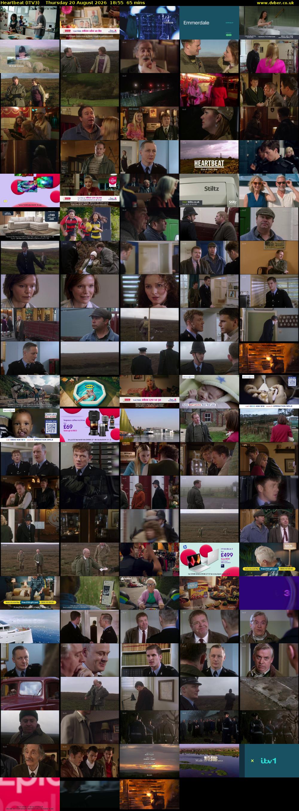 Heartbeat (ITV3) Thursday 20 August 2026 18:55 - 20:00