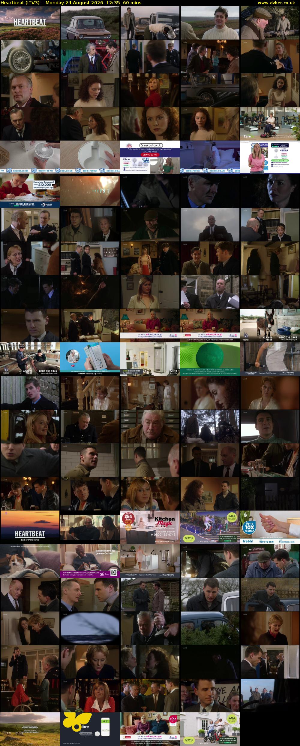 Heartbeat (ITV3) Monday 24 August 2026 12:35 - 13:35