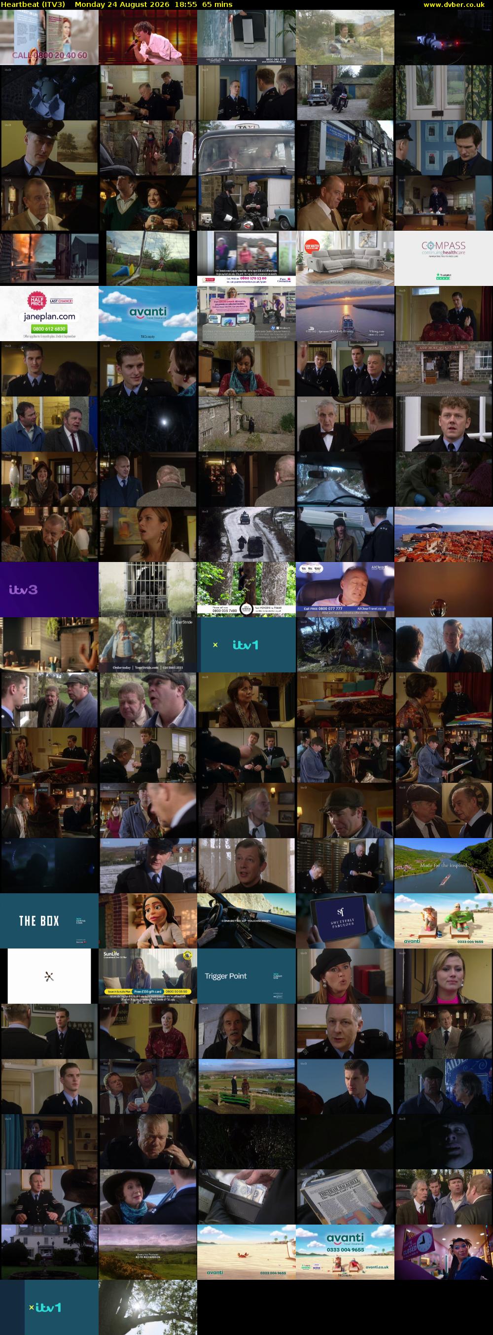 Heartbeat (ITV3) Monday 24 August 2026 18:55 - 20:00
