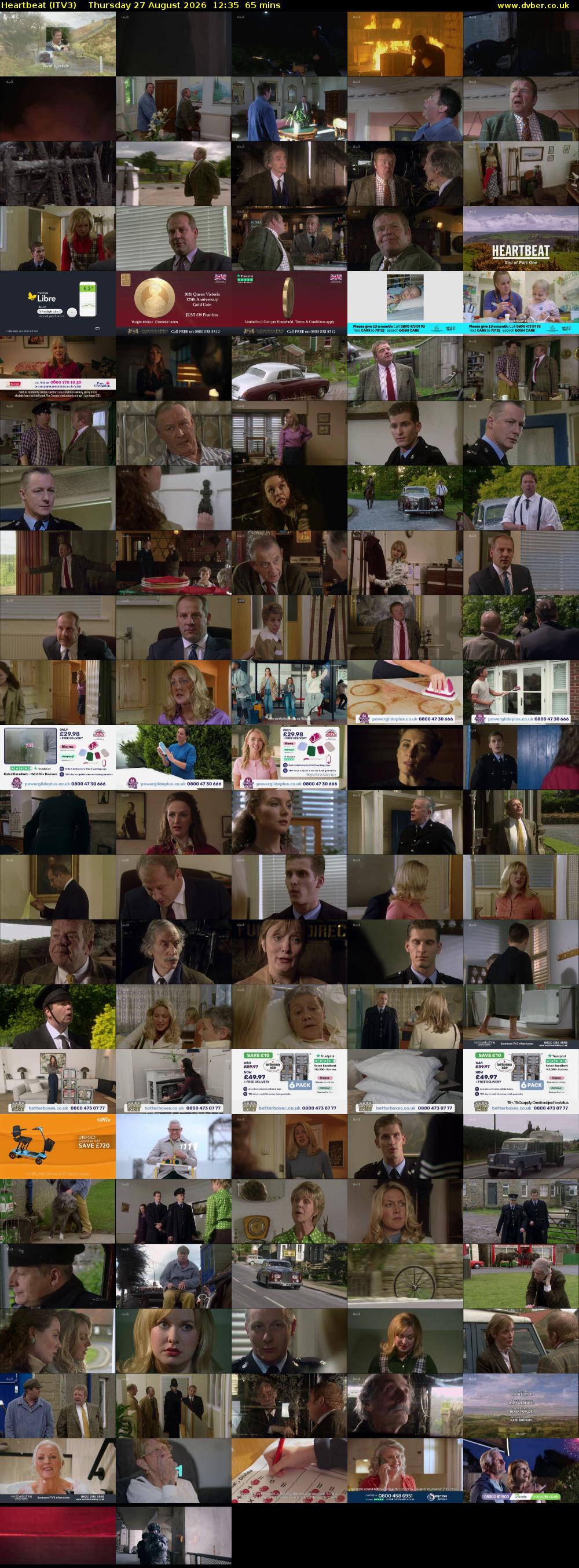 Heartbeat (ITV3) Thursday 27 August 2026 12:35 - 13:40