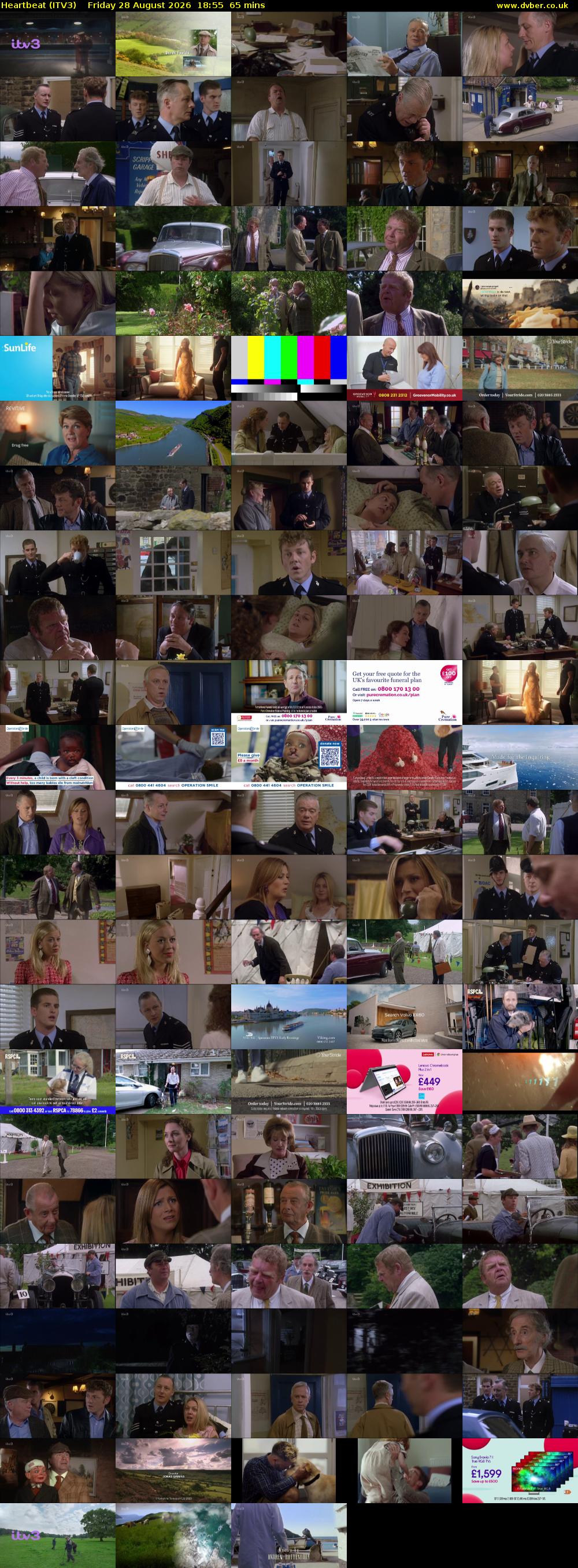 Heartbeat (ITV3) Friday 28 August 2026 18:55 - 20:00