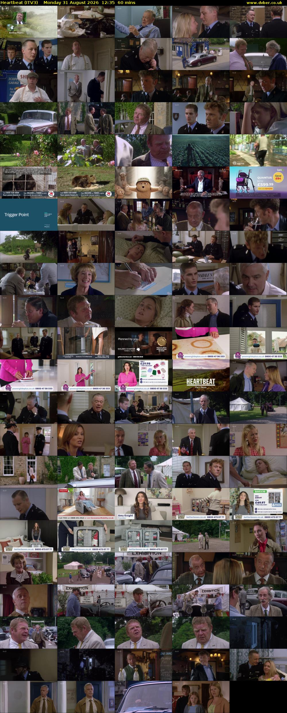 Heartbeat (ITV3) Monday 31 August 2026 12:35 - 13:35