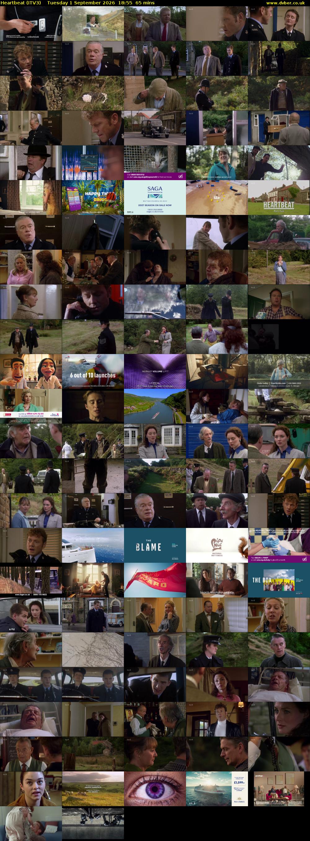Heartbeat (ITV3) Tuesday 1 September 2026 18:55 - 20:00