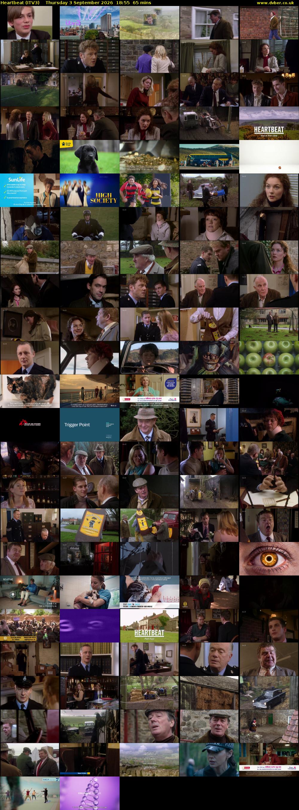 Heartbeat (ITV3) Thursday 3 September 2026 18:55 - 20:00