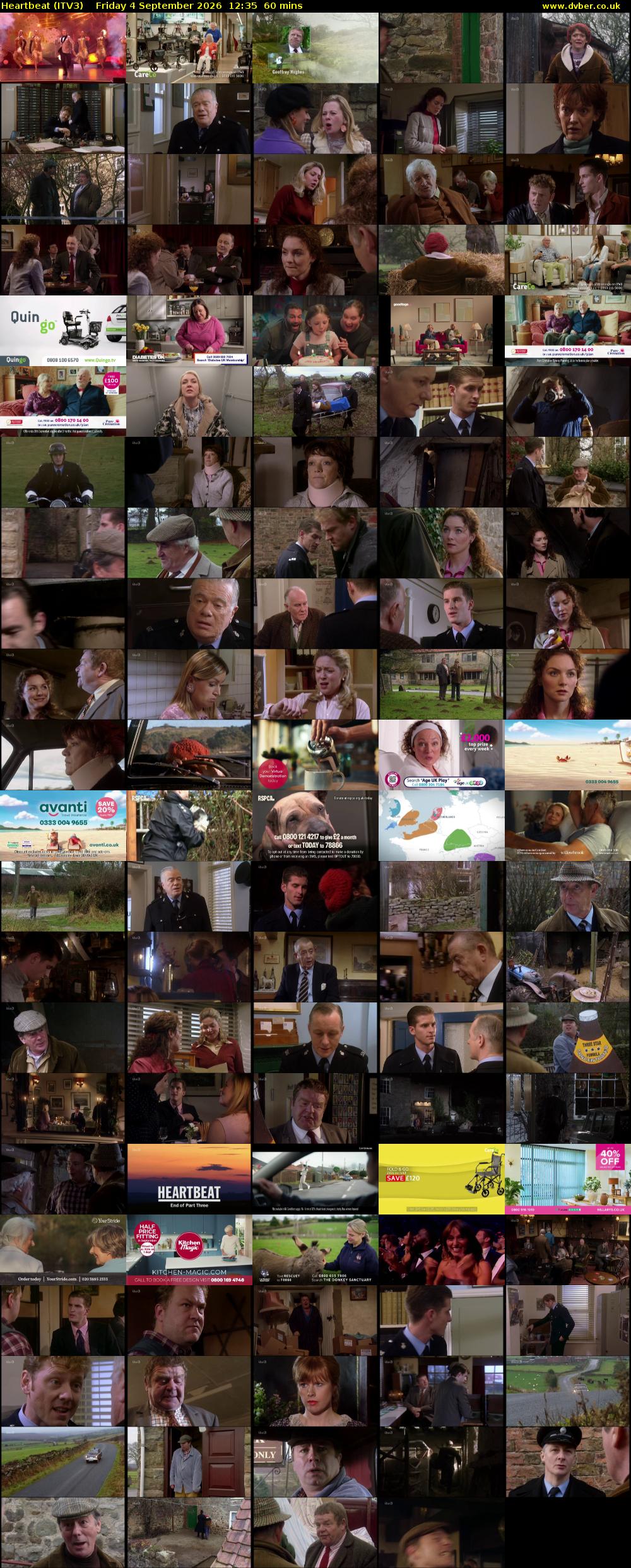Heartbeat (ITV3) Friday 4 September 2026 12:35 - 13:35