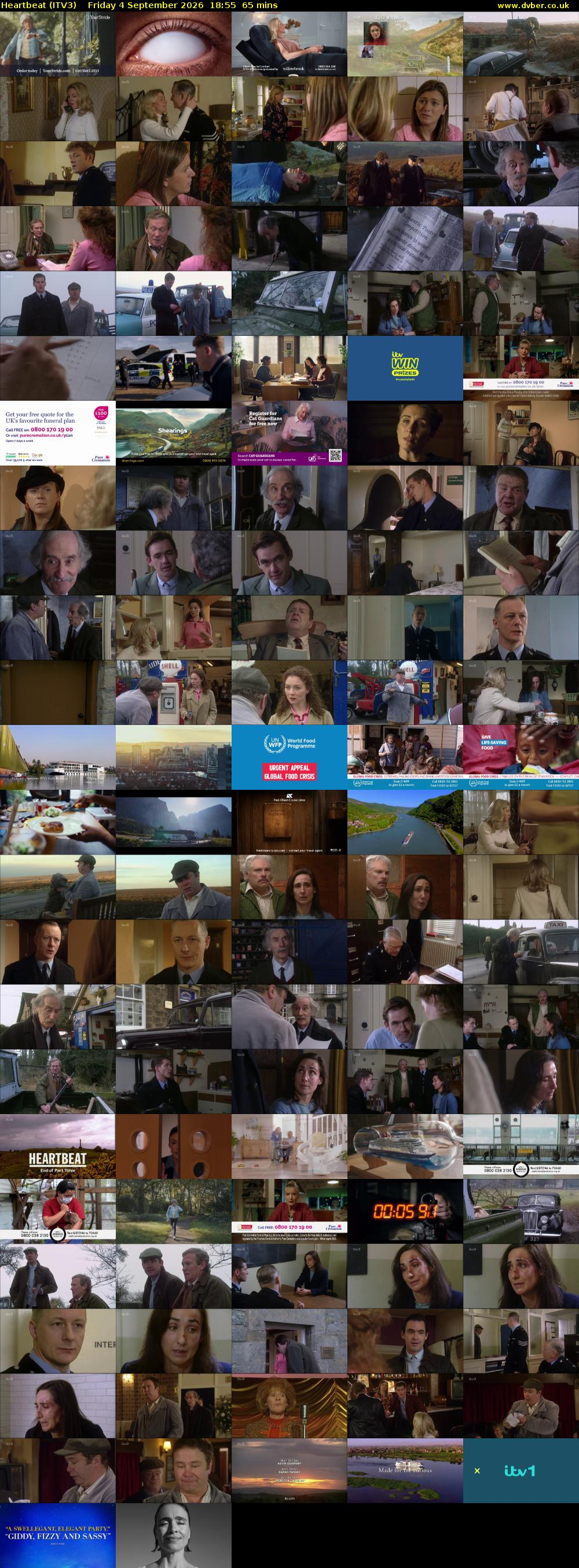 Heartbeat (ITV3) Friday 4 September 2026 18:55 - 20:00