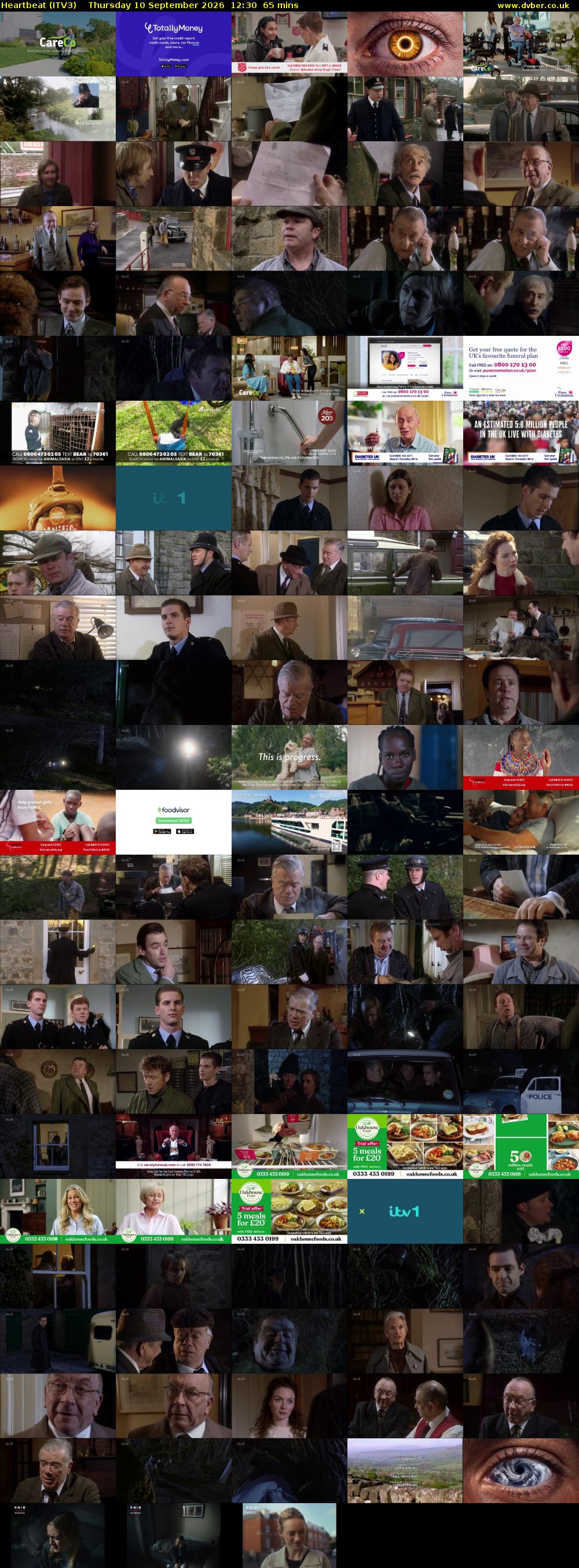 Heartbeat (ITV3) Thursday 10 September 2026 12:30 - 13:35