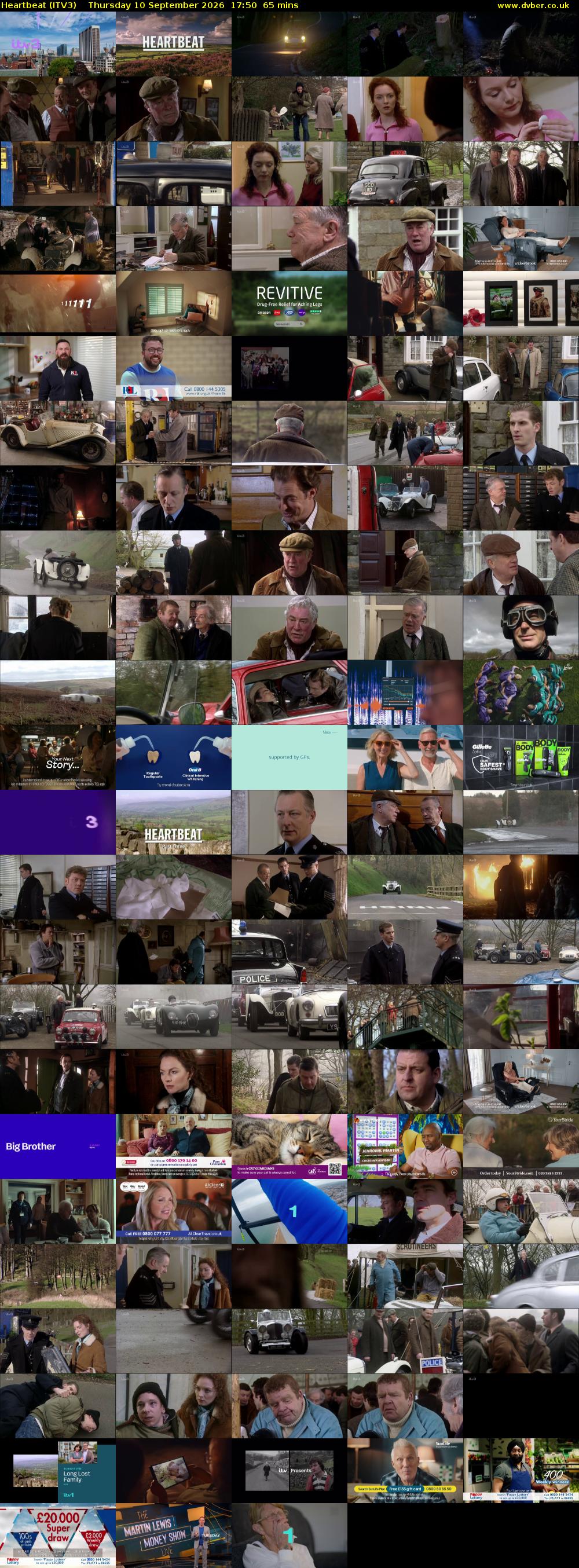 Heartbeat (ITV3) Thursday 10 September 2026 17:50 - 18:55