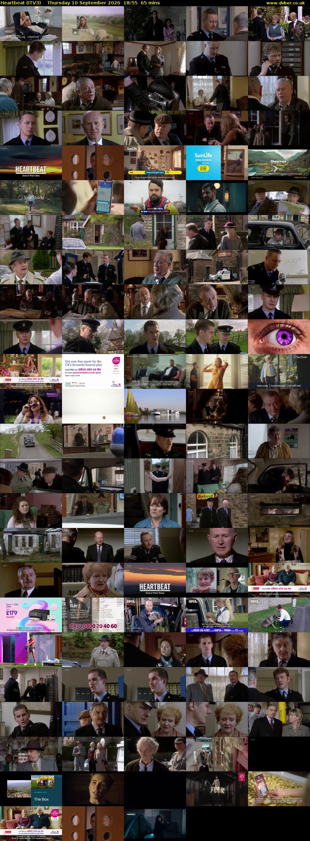 Heartbeat (ITV3) Thursday 10 September 2026 18:55 - 20:00