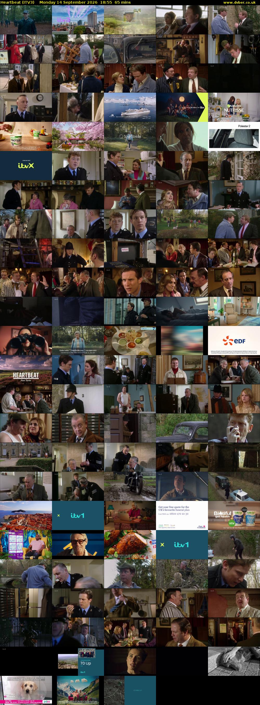 Heartbeat (ITV3) Monday 14 September 2026 18:55 - 20:00