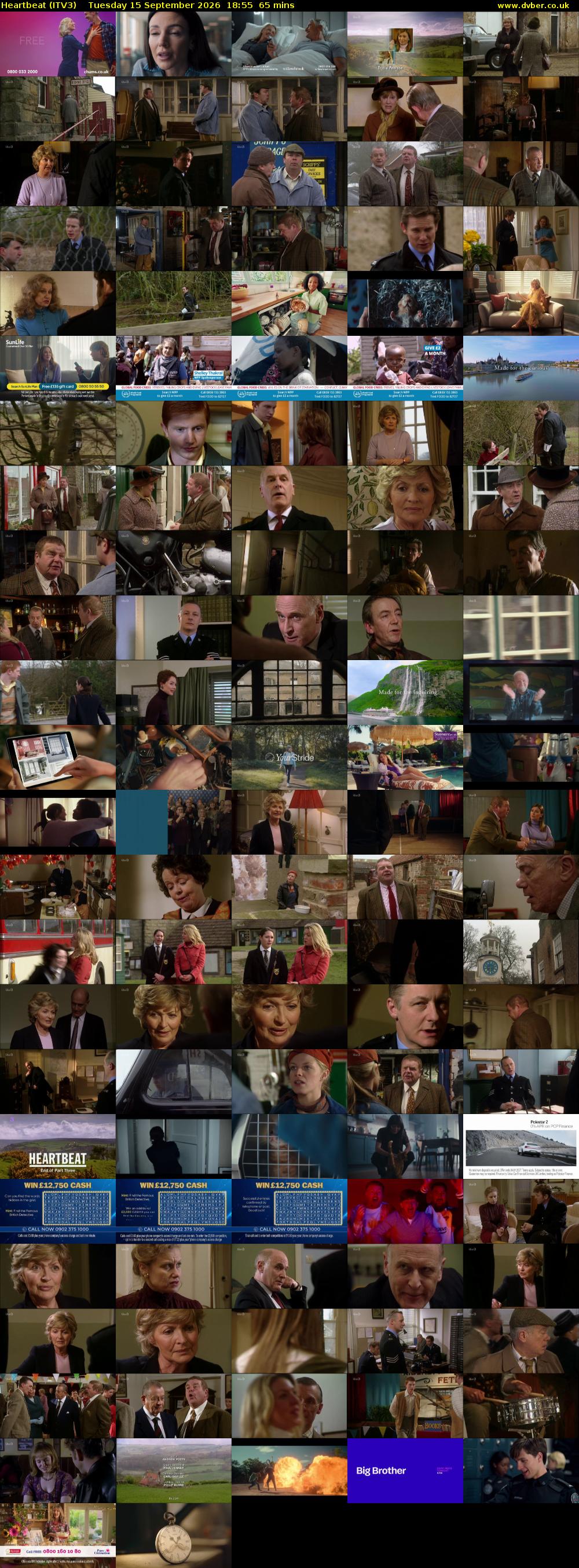 Heartbeat (ITV3) Tuesday 15 September 2026 18:55 - 20:00