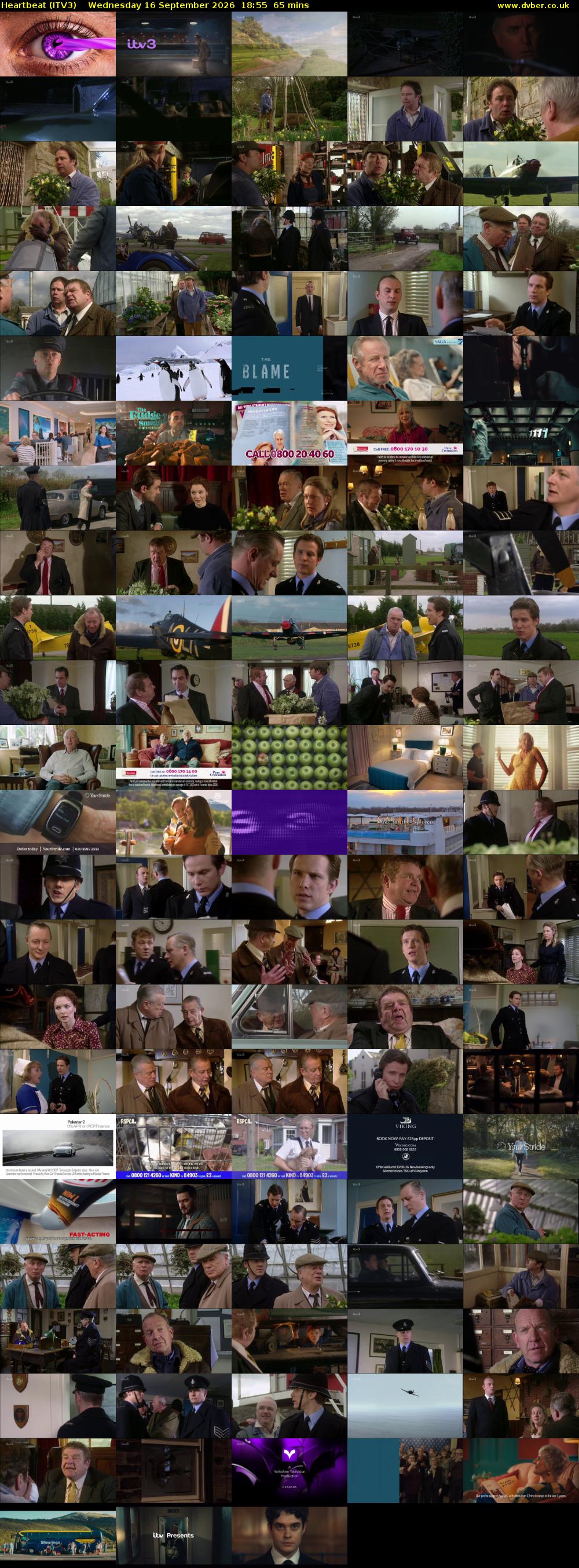 Heartbeat (ITV3) Wednesday 16 September 2026 18:55 - 20:00