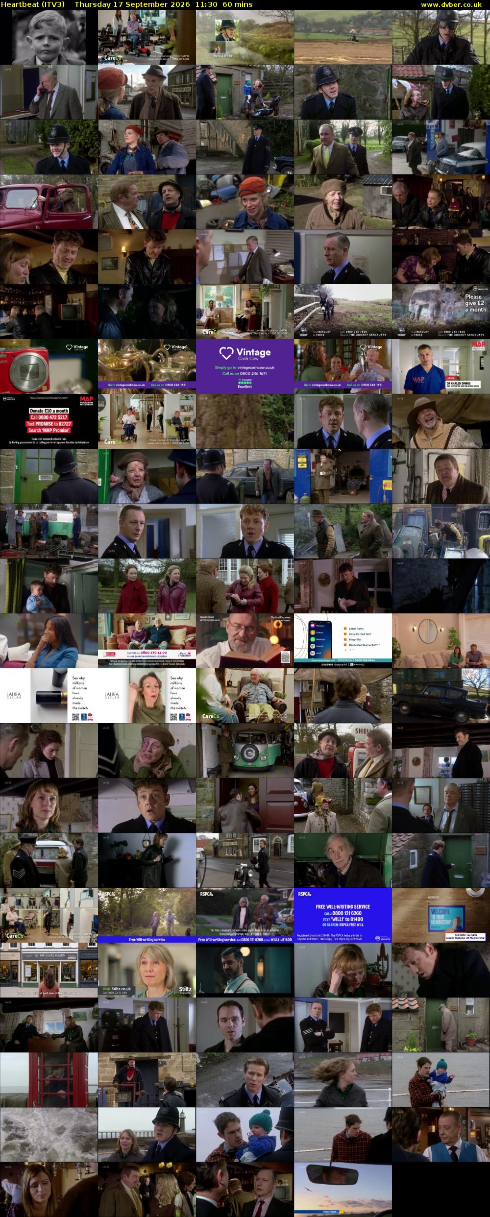 Heartbeat (ITV3) Thursday 17 September 2026 11:30 - 12:30
