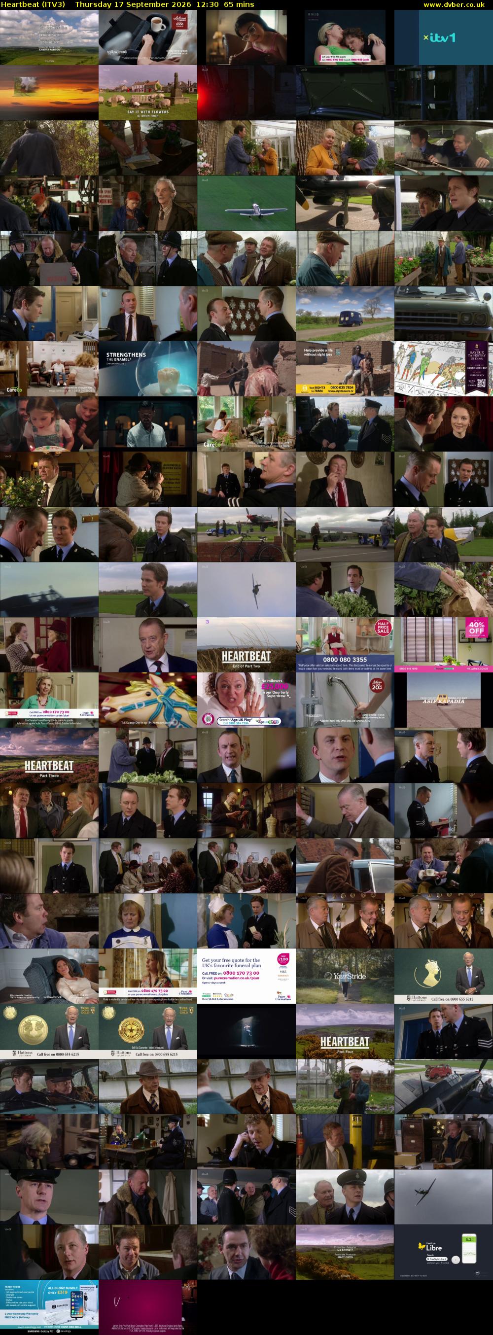 Heartbeat (ITV3) Thursday 17 September 2026 12:30 - 13:35