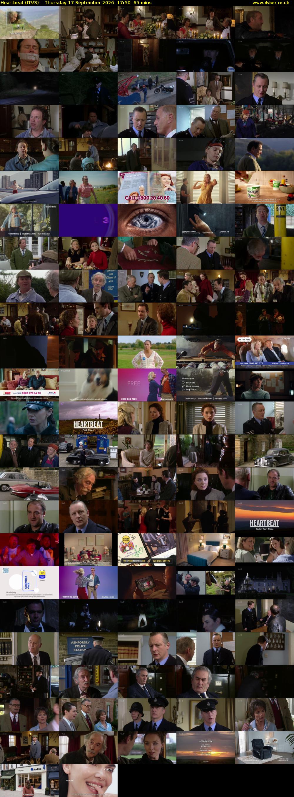 Heartbeat (ITV3) Thursday 17 September 2026 17:50 - 18:55