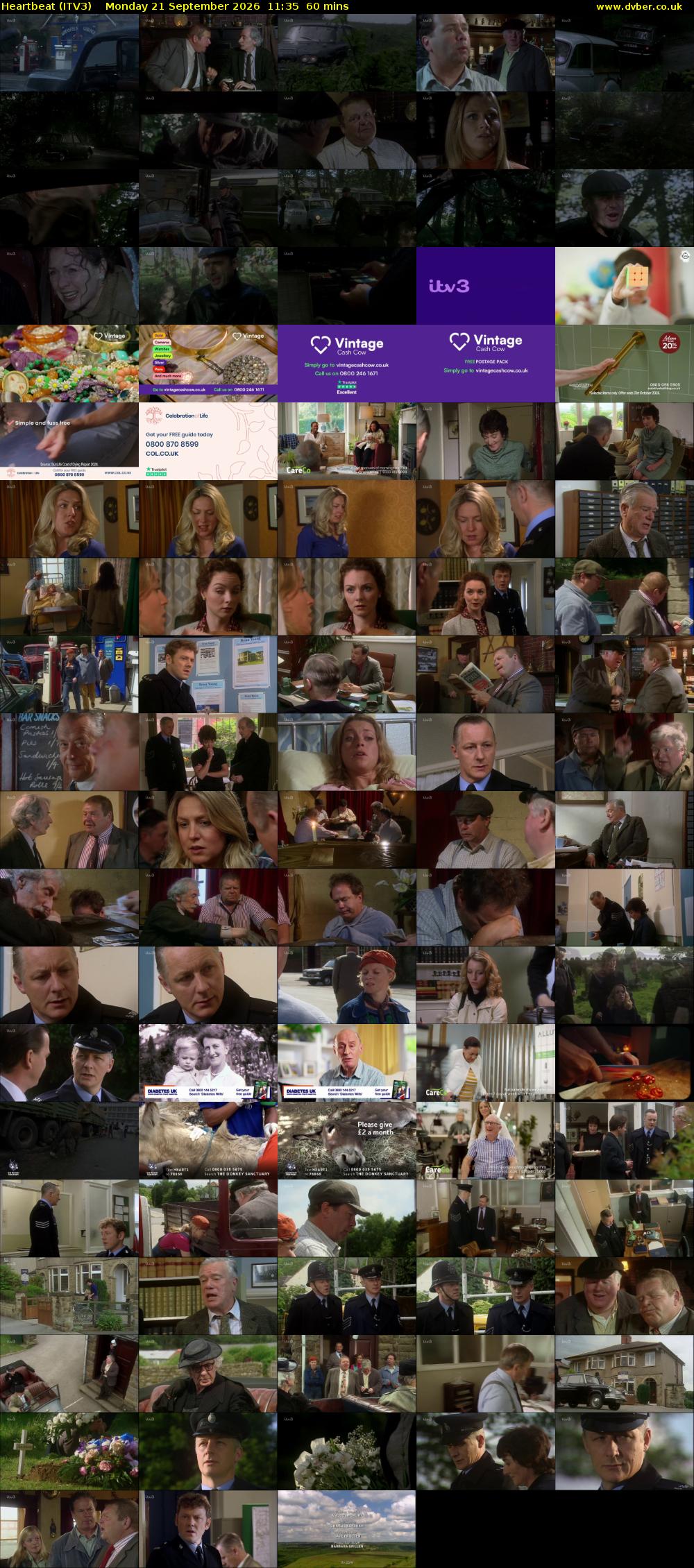 Heartbeat (ITV3) Monday 21 September 2026 11:35 - 12:35