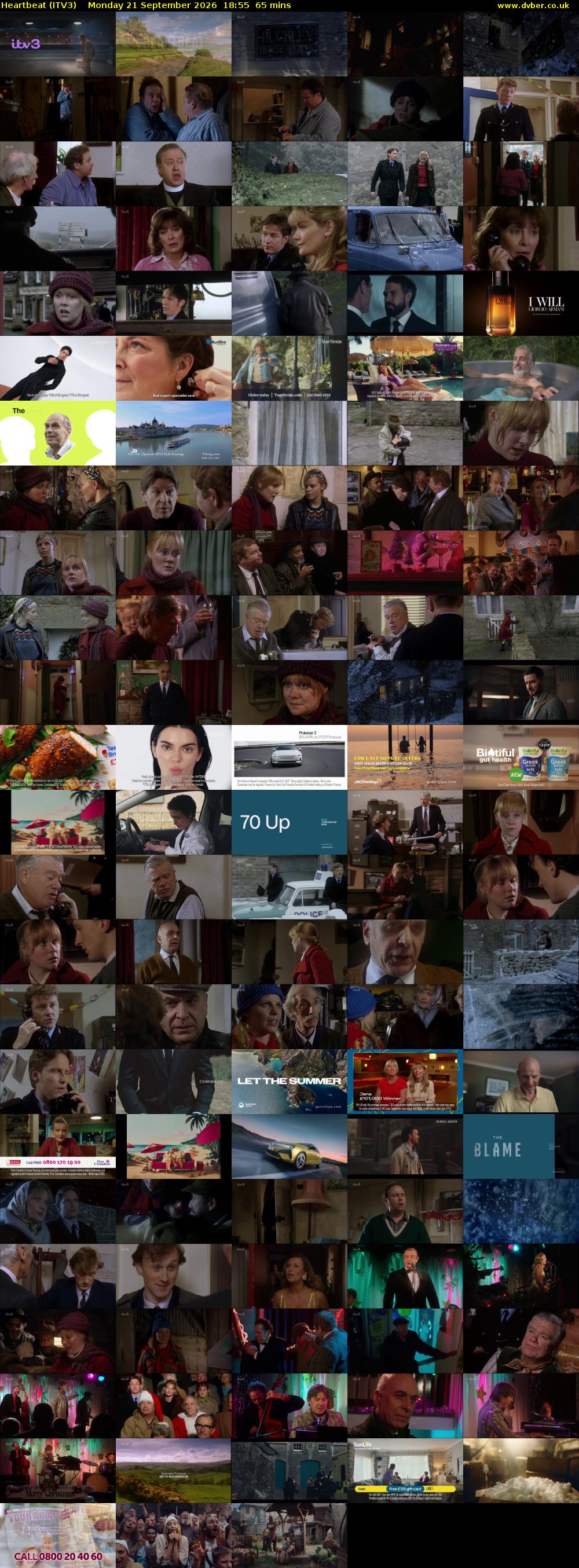 Heartbeat (ITV3) Monday 21 September 2026 18:55 - 20:00